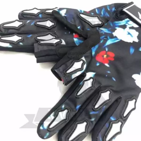 GUANTES FLORA BLUE (L)