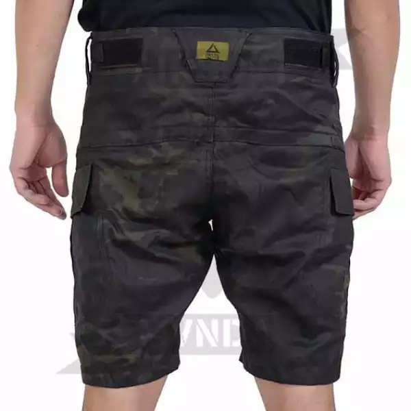 PANTALON DELTA TACTICS CORTO TASKS MC NEGRO (XL)