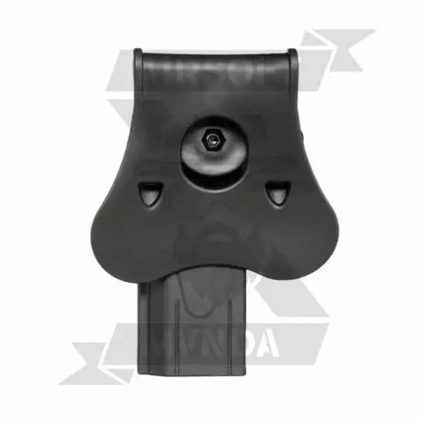 PISTOLERA AMOMAX RIGIDA STI HI-CAPA DIESTRA NEGRA