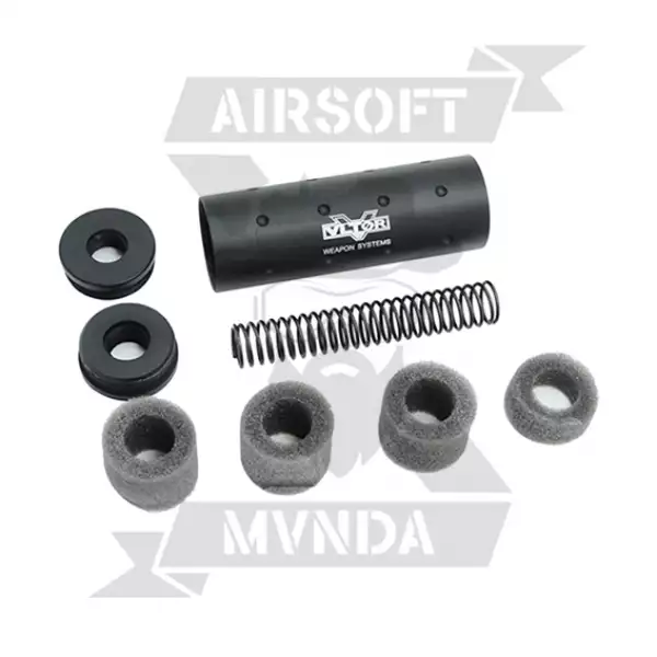 SILENCIADOR FMA STUBBY VLTOR 107MM NEGRO