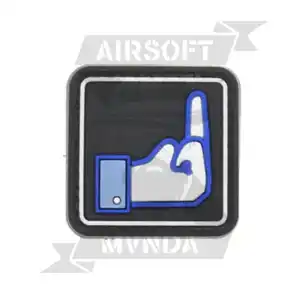 PARCHE 3D DISLIKE PVC 40X40mm - Imagen 2