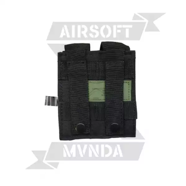 POUCH PORTACARGADOR PISTOLA DOBLE MAX MOLLE NEGRO