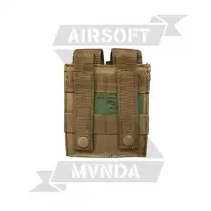 POUCH PORTACARGADOR PISTOLA DOBLE MAX MOLLE TAN - Imagen 1