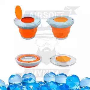 CUBO MUNICION GEL BALL NARANAJA - Imagen 1