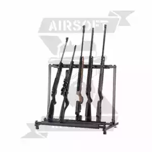 EXPOSITOR METALICO VERTICAL PARA 5 ARMAS - Imagen 1