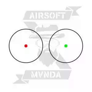 VISOR THETA RED DOT SIGHT OPTICS 1X40 NEGRO - Imagen 1