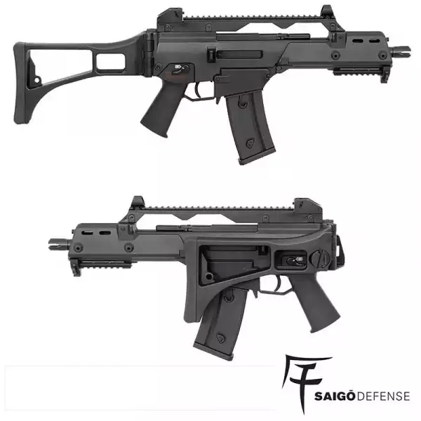 FUSIL SAIGO DEFENSE G36 C AEG NEGRO