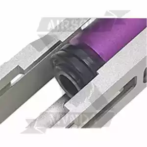 COWCOW HOUSING B02 ALUMINIO PARA TM HI-CAPA(VER. CABEZA PISTON) PLATA - Imagen 1
