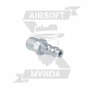 CONECTOR RAPIDO MACHO 1/8 NPT - Imagen 1