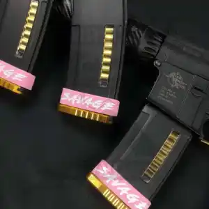 BANDA GOMA M4 SAVAGE ROSA BLANCA - Imagen 3