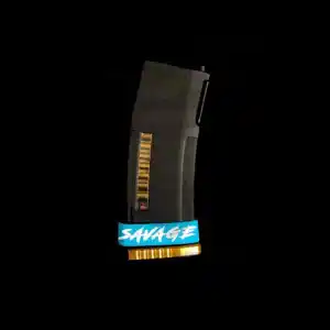 BANDA GOMA M4 SAVAGE AZUL BLANCA - Imagen 1