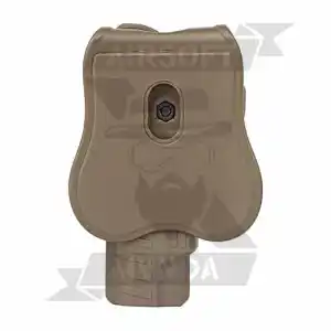 PISTOLERA RIGIDA 1911 TAN GB-44-T DIESTRO - Imagen 3