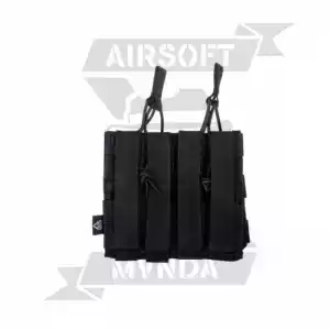 PORTACARGADOR DOBLE M4 NEGRO DELTA TACTICS - Imagen 2