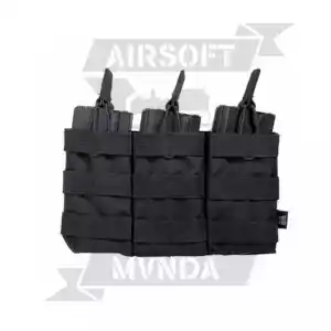 PORTACARGADOR TRIPLE M4 TAN DELTA TACTICS - Imagen 1