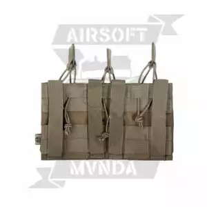 PORTACARGADOR TRIPLE M4 NEGRO DELTA TACTICS - Imagen 2