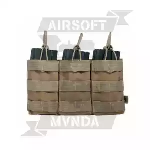 PORTACARGADOR TRIPLE M4 NEGRO DELTA TACTICS - Imagen 1
