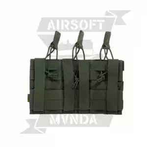 PORTACARGADOR TRIPLE M4 OD DELTA TACTICS - Imagen 2