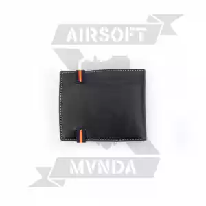 CARTERA PIEL BANDA ELASTICA ESPA&Ntilde;A LATERAL NEGRA - Imagen 1