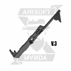 TAPPET PLATE FPS V.3 REFORZADO FIBRA CARBONO NEGRO - Imagen 2