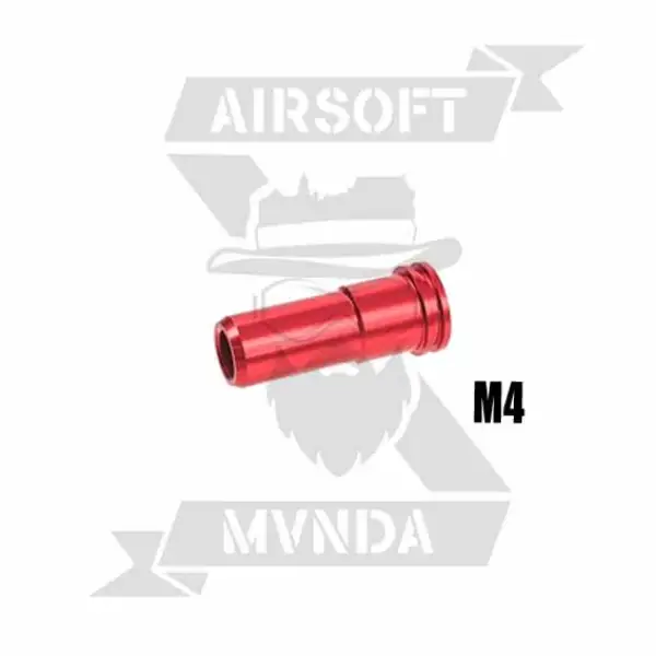 NOZZLE M4 SHS JUNTA TORICA METÁLICO ROJO