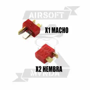 PACK CONECTOR T-DEAM SMALL 2 HEMBRAS Y 1 MACHO - Imagen 1