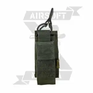 PORTACARGADOR PISTOLA DELTA TACTICS MOLLE OD - Imagen 1