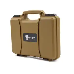 MALETIN PISTOLA CORSO RIGIDO CORSAIR 29 CM COYOTE - Imagen 3