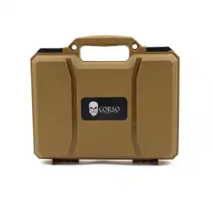 MALETIN PISTOLA CORSO RIGIDO CORSAIR 29 CM COYOTE - Imagen 1