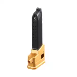 ADAPTADOR LANCER TACTICAL HPA PARA AAP AEG M4 DORADO - Imagen 3