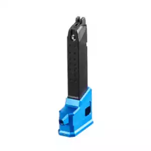 ADAPTADOR LANCER TACTICAL HPA PARA AAP AEG M4 AZUL - Imagen 2