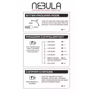 FUSIL LANCER TACTICAL AEG HELLION GEN3 ETU 10&amp;quot; NEGRA - Imagen 3