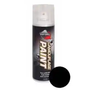 PINTURA PUFF DINO CAMO 220ml NEGRO - Imagen 1