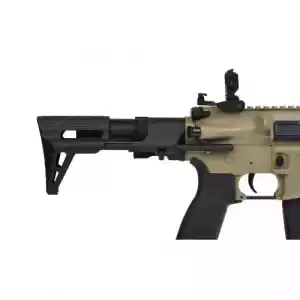 FUSIL SAIGO DEFENSE RONIN AEG COMBO TAN - Imagen 4