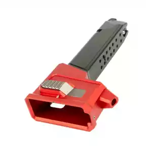 ADAPTADOR HPA LANCER TACTICAL ALUMINIO PARA HI-CAPA 5.1 ROJO - Imagen 2