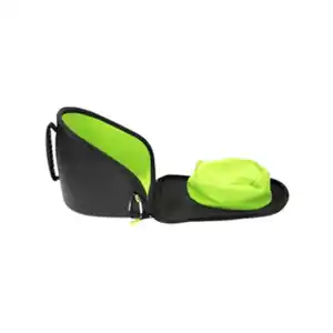 ESTUCHE UNIVERSAL PARA MASCARA EXALT CARBON V3 NEGRO/VERDE - Imagen 4