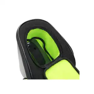 ESTUCHE UNIVERSAL PARA MASCARA EXALT CARBON V3 NEGRO/VERDE - Imagen 5