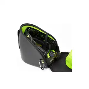 ESTUCHE UNIVERSAL PARA MASCARA EXALT CARBON V3 NEGRO/VERDE - Imagen 6