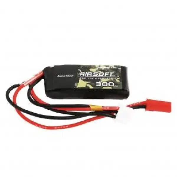 BATERIA  LIPO GENS ACE  7.4v  300mAh 35C  CON JST-SYP PLUG