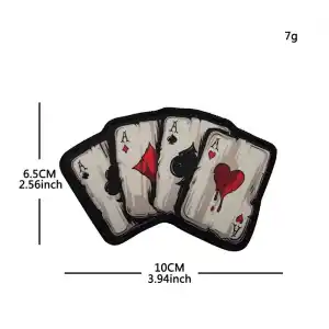 PARCHE CARTAS POKER - Imagen 1