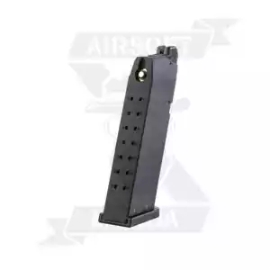 CARGADOR PISTOLA KJW GAS KP17/18 NEGRO - Imagen 2