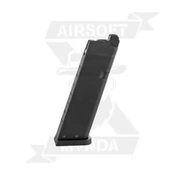 CARGADOR PISTOLA KJW GAS KP17/18 NEGRO