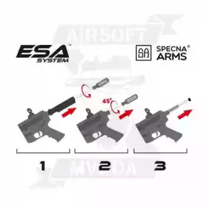 FUSIL SPECNA ARMS SA-C05 CORE CARBINE TAN-NEGRO - Imagen 3