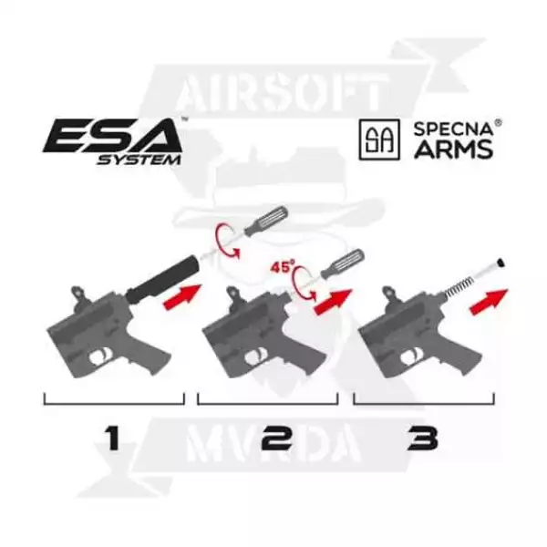 FUSIL SPECNA ARMS SA-C05 CORE CARBINE TAN-NEGRO
