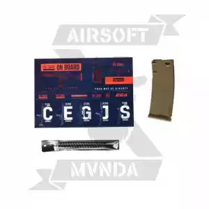 FUSIL SPECNA ARMS SA-F01 FLEX TAN-NEGRO - Imagen 1
