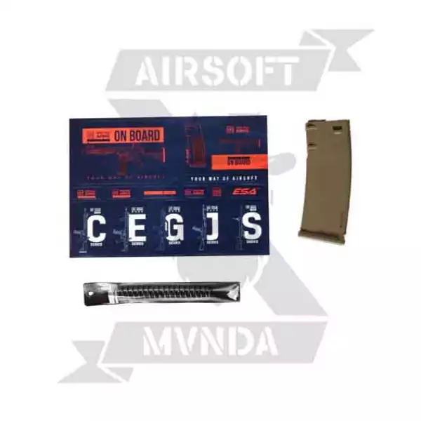 FUSIL SPECNA ARMS SA-F01 FLEX TAN-NEGRO