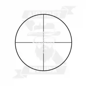 VISOR THETA OPTICS RIFLE 4X32 SCOPE NEGRO - Imagen 1