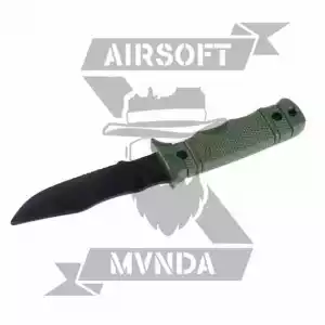 CUCHILLO M37 DUMMY VERDE OLIVA - Imagen 1