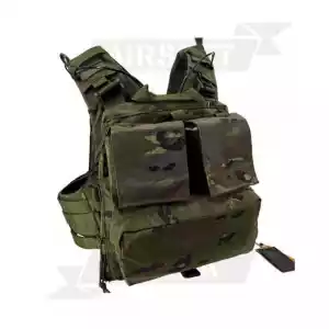 CHALECO CONQUER CVS PLATE CARRIER MC + REGALO (C1 SMART BACKPANEL) - Imagen 1