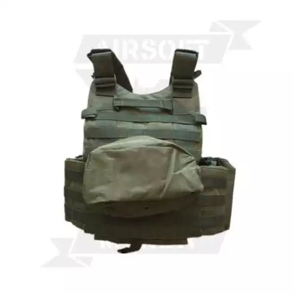 CHALECO TACTICO ECO VERDE