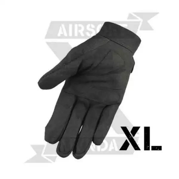 GUANTES T&Aacute;CTICOS A9 NEGRO XL